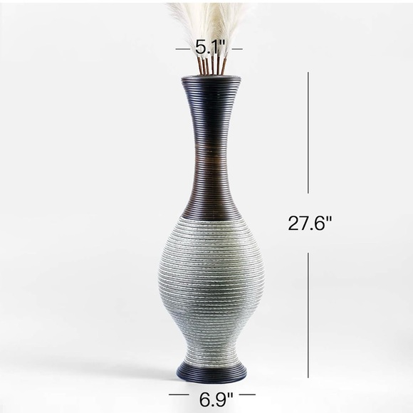 Tall Floor Vase, 27.6 inches, 70cm, 2.29ft Large Floor Vase for Home Deocr - Picture 2 of 5